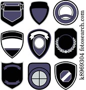 emblem badge shield design emblem badge shield design