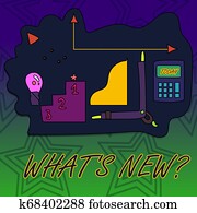 escrita, nota, mostrando, que, s, novo, question., negócio, foto, showcasing, quando, tu, perguntar, alguém, aproximadamente, seu, corrente, viver, eventos, ações, jogo, de, meta, ícones, para, planificação, avanço, e, recognition.