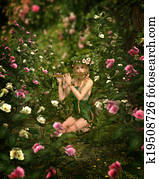 Rose Garden, 3d CG Rose Garden, 3d CG
