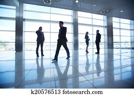 Business people in office