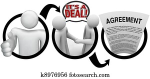 Diagram of Steps to Meeting Deal and Agreement Diagram of Steps to Meeting Deal and Agreement
