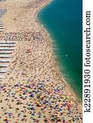 lotes, de, pessoas, praia lotes, de, pessoas, praia