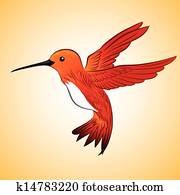 אדום, האמינגבירד