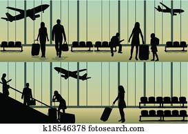 airport- illustration airport- illustration