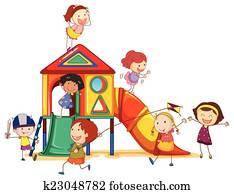 Children playing Children playing
