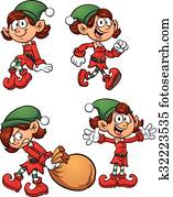 Christmas elf Christmas elf