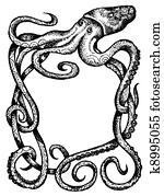Giant Octopus frame Giant Octopus frame