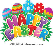 Happy Easter sign theme image 3 Happy Easter sign theme image 3