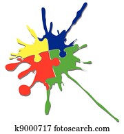 Blue decorative ball Clip Art | k4077536 | Fotosearch