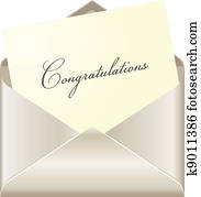 Congratulations card Congratulations card