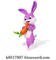 Pink Easter bunny Pink Easter bunny