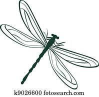 abstract dragonfly vector illustration abstract dragonfly vector illustration