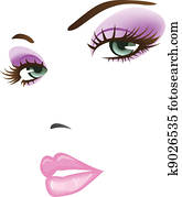 beauty girl face beauty girl face