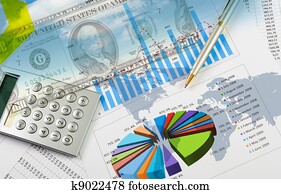 Financial and business charts and graphs Financial and business charts and graphs