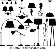 lampe, design, für, boden, decke, wand lampe, design, für, boden, decke, wand
