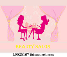 manicure in beauty salon manicure in beauty salon