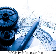 mecânico, ratchets, e, esboçar