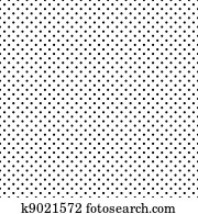 Seamless Black Polka Dots on White Seamless Black Polka Dots on White
