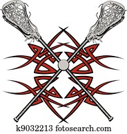 Lacrosse Sticks Graphic Vector Lacrosse Sticks Graphic Vector