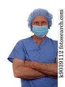 Male Surgeon, portrait
