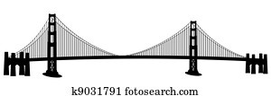 San Francisco Golden Gate Bridge Clip Art San Francisco Golden Gate Bridge Clip Art
