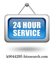 24 hour service 24 hour service