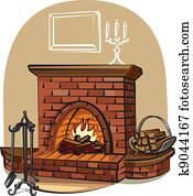 fireplace fireplace