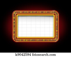Theater Marquee Sign Theater Marquee Sign