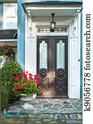 Front door of house Front door of house
