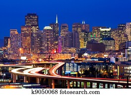 San Francisco at night San Francisco at night