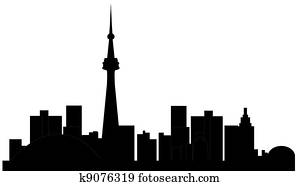 toronto skyline canada toronto skyline canada