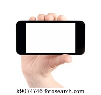 העבר, החזק, טופס, טלפון נייד, הפרד