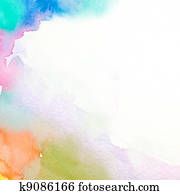 Abstract Water Color