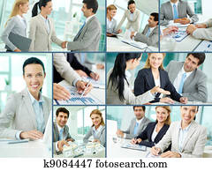 Business team at work