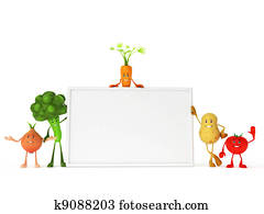 Funny food characters Funny food characters