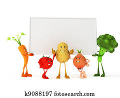 Funny food characters Funny food characters