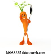 אוכל, אופי, -, גזר