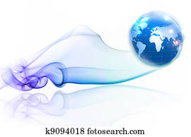 Internet Concept of global business from concepts series 