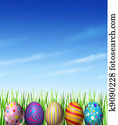 pascua, primavera, decoración