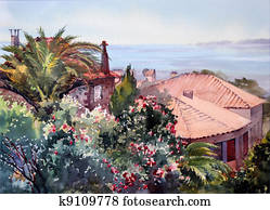 Watercolor painting Watercolor painting