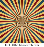 Circus Colors Sunburst Background Circus Colors Sunburst Background