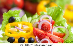 healthy food fresh vegetable salad 