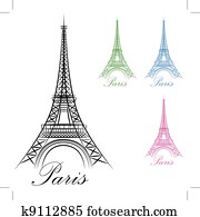 Paris Eiffel Tower Icon Paris Eiffel Tower Icon
