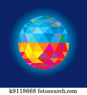 poster design with crystal poster design with crystal