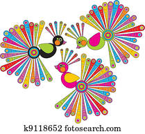 pássaros, de, méxico