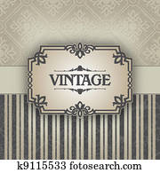 Vintage frame Vintage frame