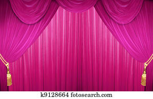 closed curtain closed curtain