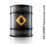 Metal oil barrel Metal oil barrel