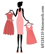 Shopping for a Dress Shopping for a Dress