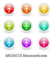 airplane icon airplane icon